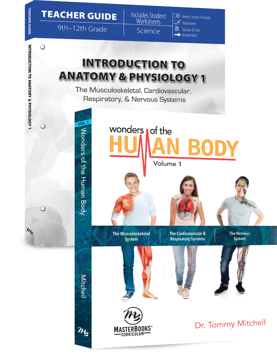 Master Books Introduction to Anatomy and Physiology 1 Curriculum Pack