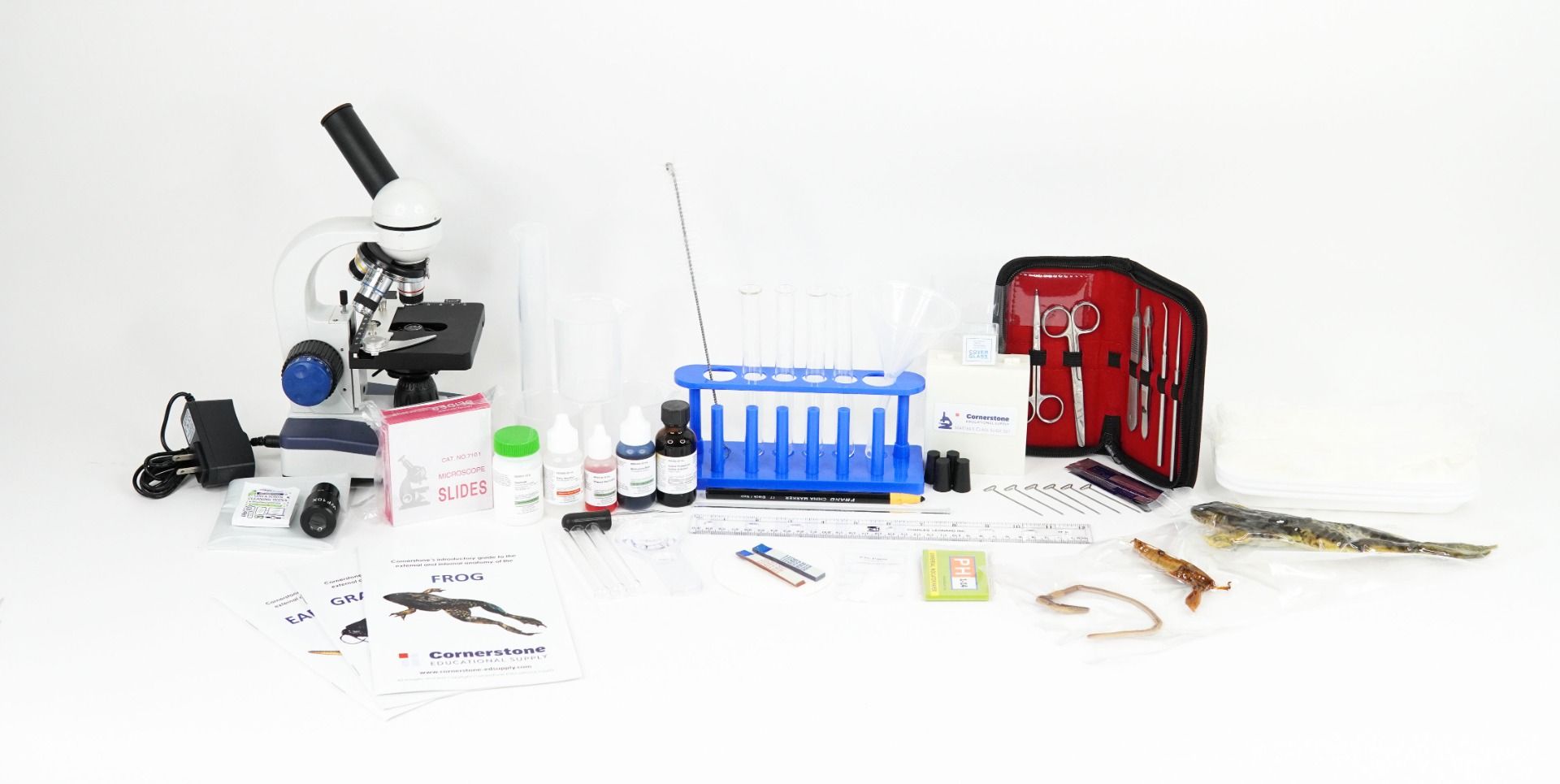 Master Books Biology Supply Kit (With Microscope)