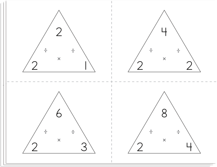 3rd grade math flash cards Math Facts Practice