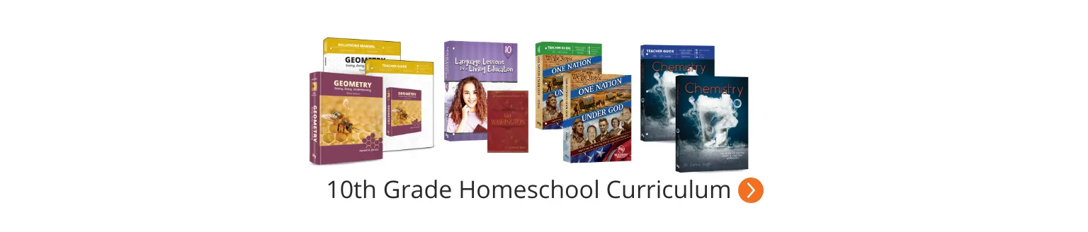 Shop 10th Grade Christian Homeschooling Curriculum & Resources from Master Books