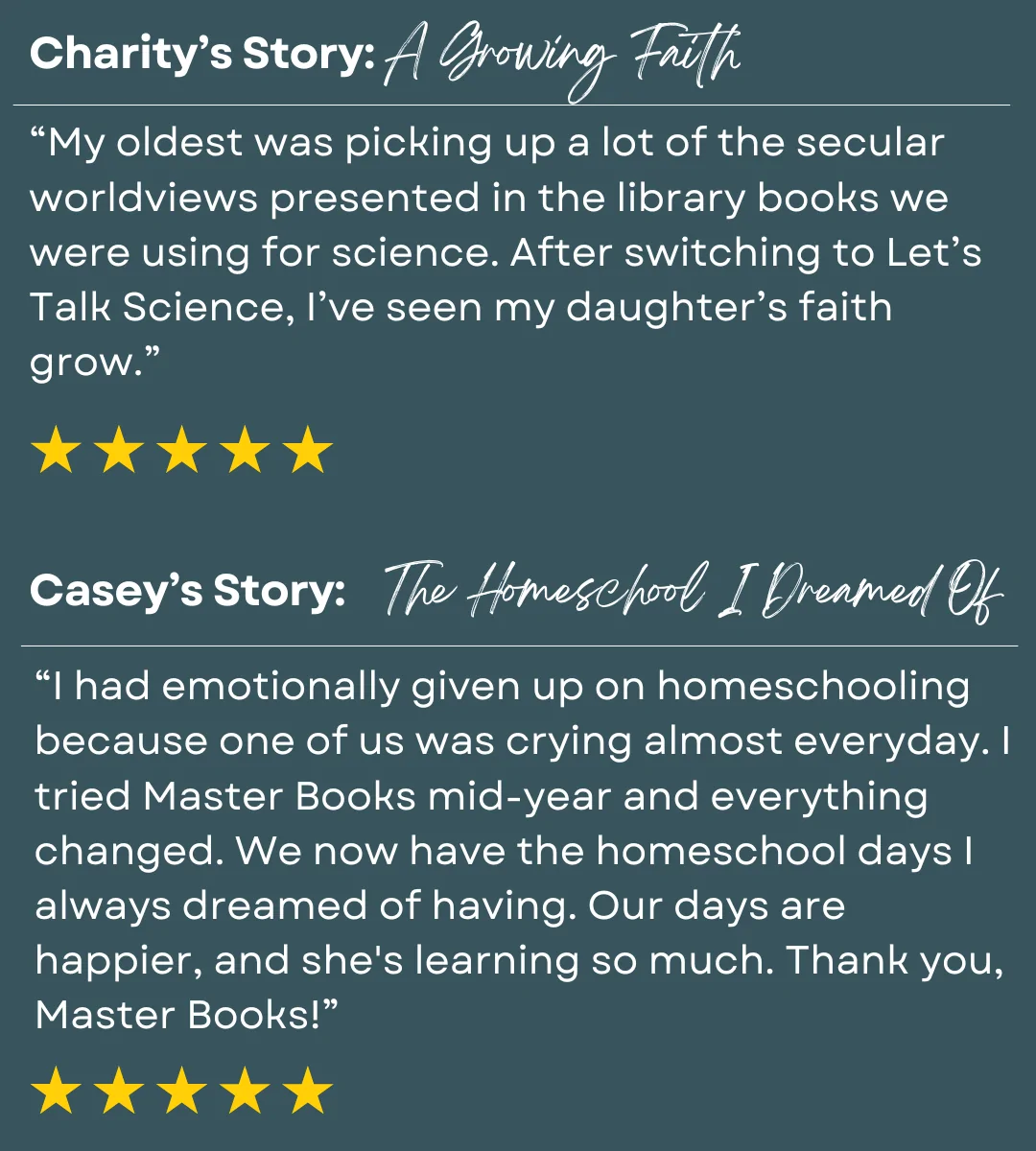 Master Books Homeschool Curriculum