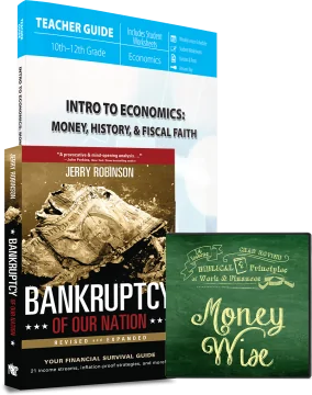 Intro to Economics : Money, History & Fiscal Faith (Curriculum Pack)