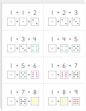 Flash Cards - Addition & Subtraction