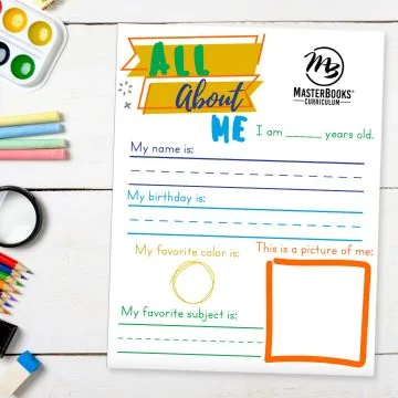 All About Me (Free Worksheet)