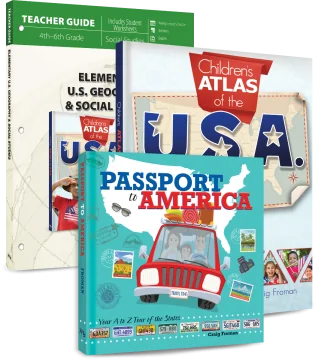 Elementary U.S. Geography & Social Studies (Curriculum Pack)