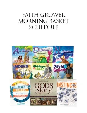 Faith Grower Morning Basket - Schedule (Download)