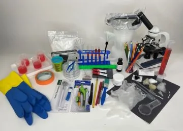 Master Books Forensics Supply Kit (With Microscope)