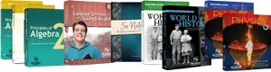11th Grade Homeschool Curriculum Package | Basic 4 Subject Set