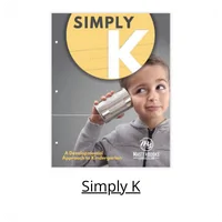 Simply K - Christian Kindergarten Homeschool Curriculum
