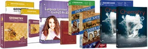 10th Grade Homeschool Curriculum Package | Basic 4 Subject Set